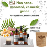 MB Herbals Zinc Oxide Powder con origen India, trazabilidad confiable