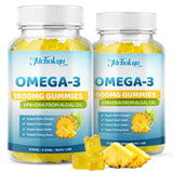 Gomitas Omega-3 Mchokuu sabor piña para consumo diario