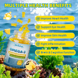 Gomitas Mchokuu Omega-3, textura suave para fácil ingestión.