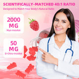 Presentación de 60 gomitas Mchokuu para consumo diario.