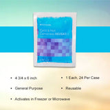 Compresa de gel McKesson conformable para el cuerpo, adaptable a contornos.