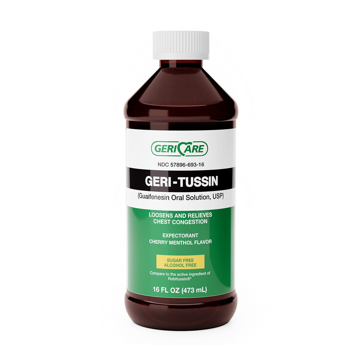 McKesson Geri-Care Resfriado y Tos líquido, frasco de 5 mL para uso práctico