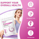 Mclovefy Multicollagen dispensador y cuchara medidora para porciones consistentes.