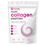 Mclovefy Multicollagen polvo sin sabor 2lb bote para uso diario y sin sabor.