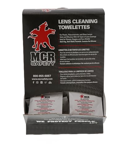 MCR Safety LCT gafas antiestáticas para menos polvo.