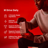 Mdrive Classic etiqueta-clara: diseño legible con ingredientes clave.