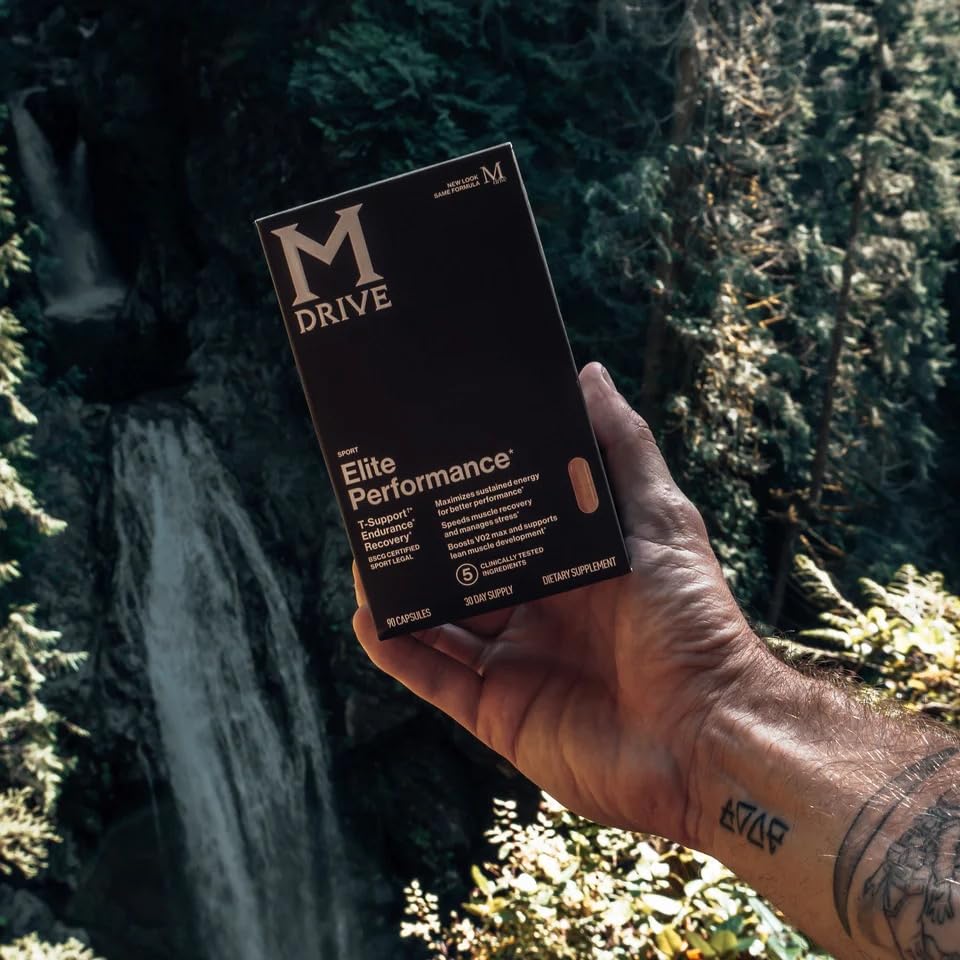 Mdrive Elite sin gluten y sin GMO para una rutina limpia.