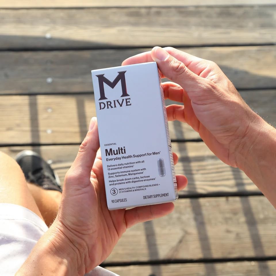 Mdrive Multivitamin para Hombres: CoQ10 para energía celular