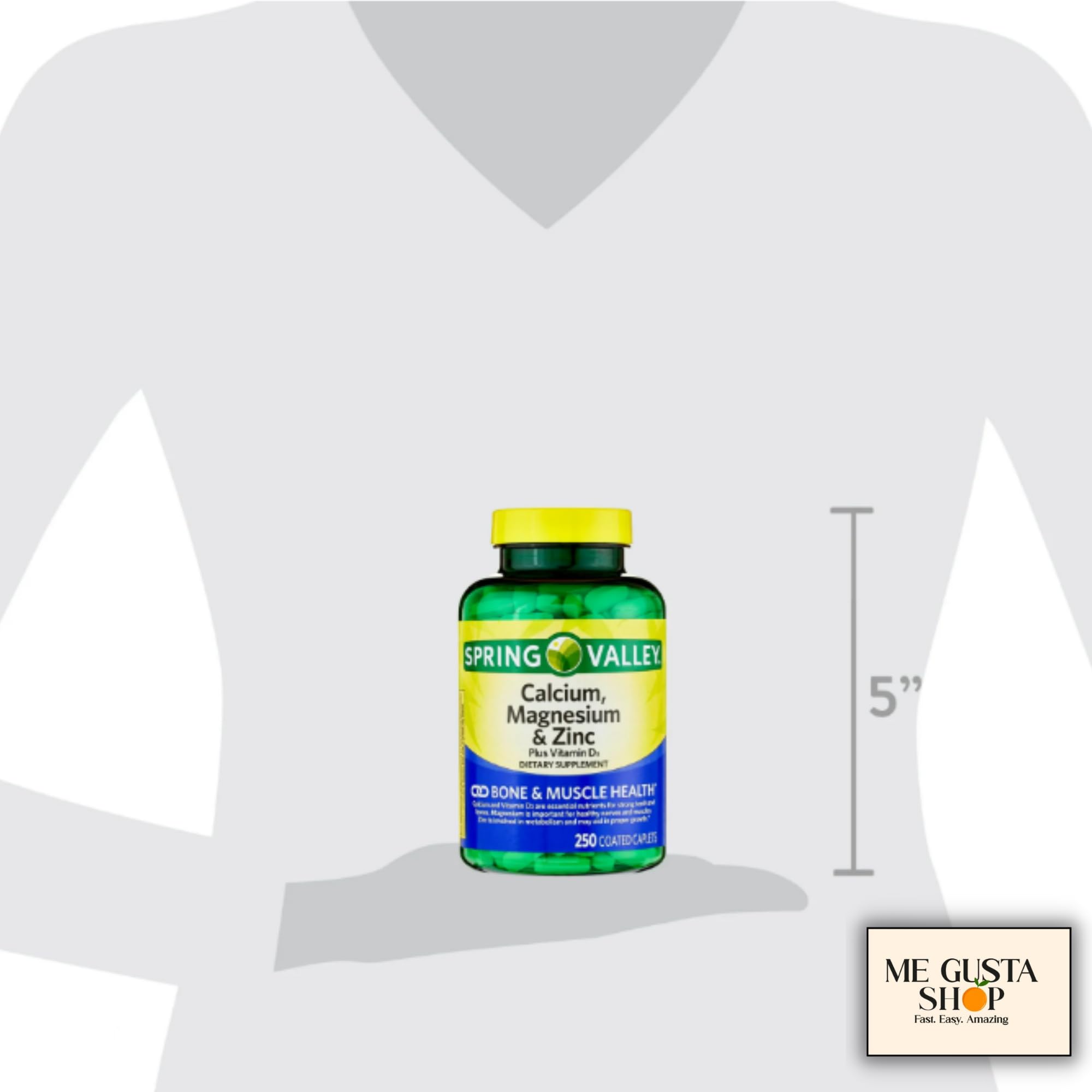 ME GUSTA SHOP Spring Valley dosis diaria sugerida para consumo