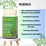 ME LIFE & HEALTH Moringa: apoyo para lactancia gracias a micronutrientes clave.