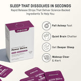 Meche tira de sueño sabor frambuesa, agradable para dormir sin esfuerzos
