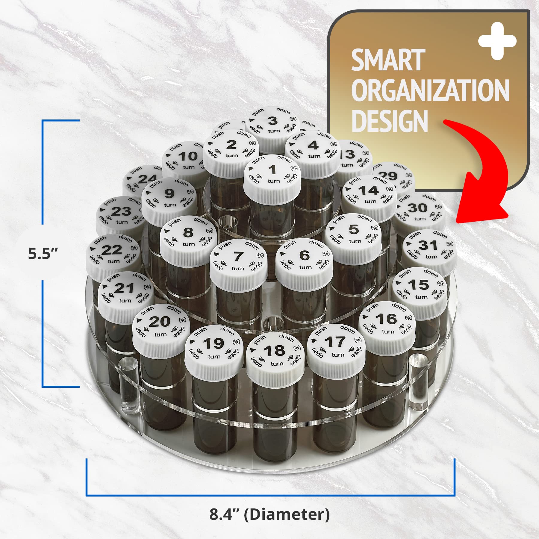MEDCA diseño compacto y ligero ideal para cocina o maleta