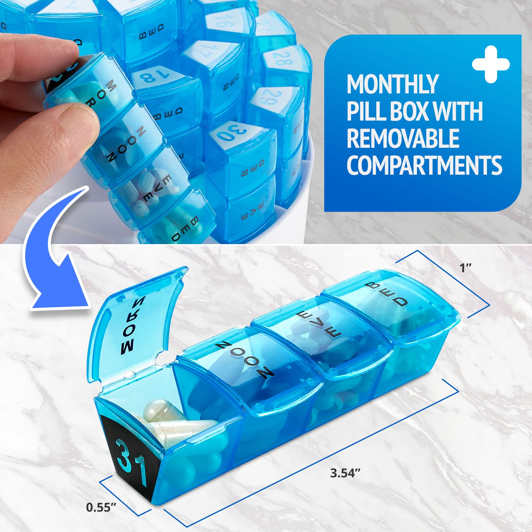 MEDca Diseño compacto y ligero ideal para viajar.