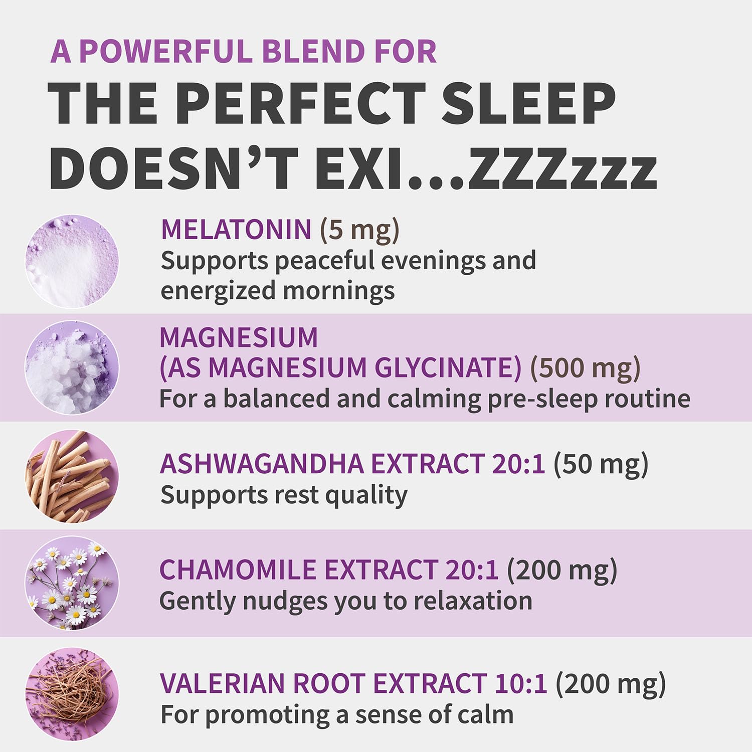 MEDCHOICE ashwaganda para relajación nocturna.