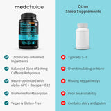 MedChoice fosfatidilserina, regula la atención en tareas largas