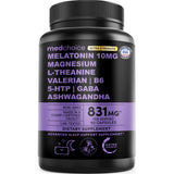 MedChoice Melatonina, frasco de cápsulas para dormir mejor