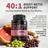 Frasco MedChoice con folato y vitamina D3, soporte nutricional diario.