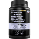 MedChoice Sueño 12-en-1 cápsulas frente: apoyo para dormir sin melatonina