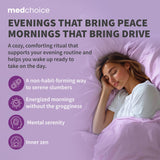MEDCHOICE valeriana raíz 10:1 para descanso nocturno.