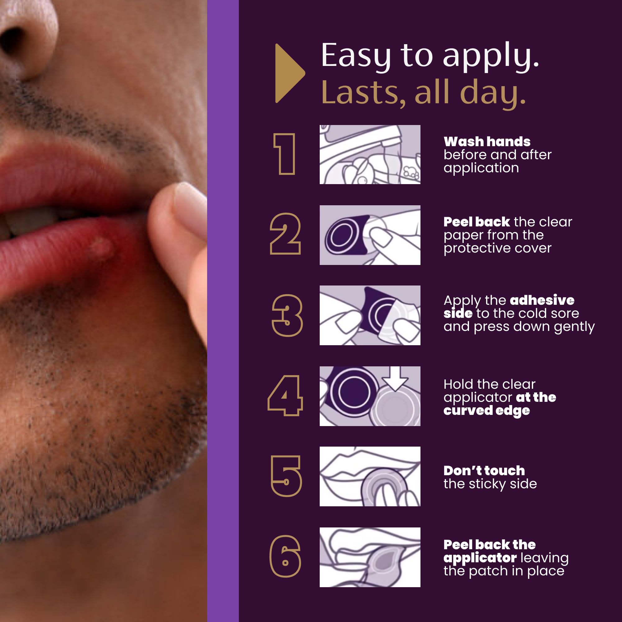 Gel hidrocoloide suave que crea un entorno cómodo.