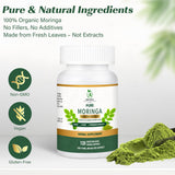Medi Botic Moringa: cápsulas de 800 mg listas para consumo diario