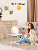 MediAcous Lámpara 11000Lux, crea ambiente cómodo para hogar y oficina.