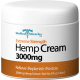 Medical Miracles crema de cáñamo alivia la tensión en el cuerpo