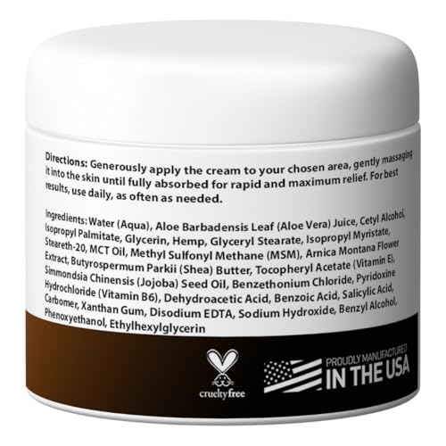 Medical Miracles crema de cáñamo para aplicación en manos, hidratante suave