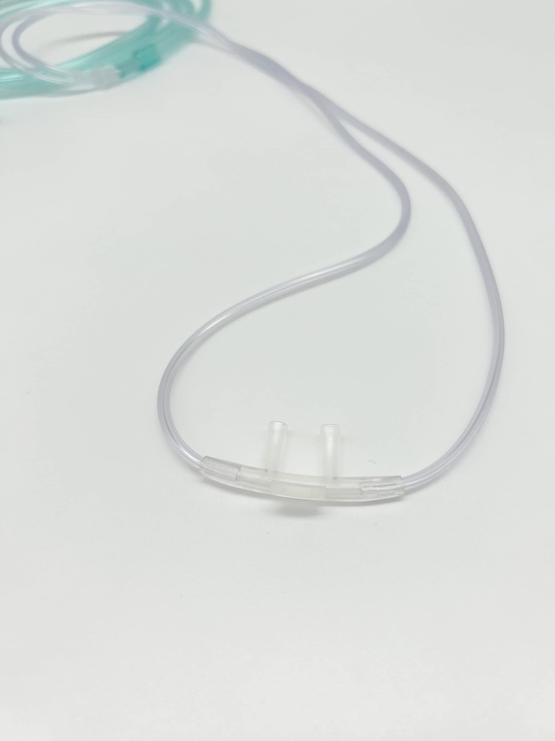 Cannula nasal para adulto de 7 pies, longitud práctica.