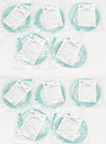 Cánula nasal de oxígeno Medical Sales Supply, punta acolchada para mayor comodidad.