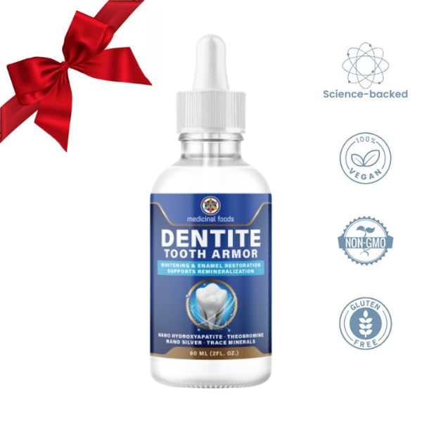 Dentite Armadura Dental aplicación diaria para remineralización rápida y protección del esmalte.