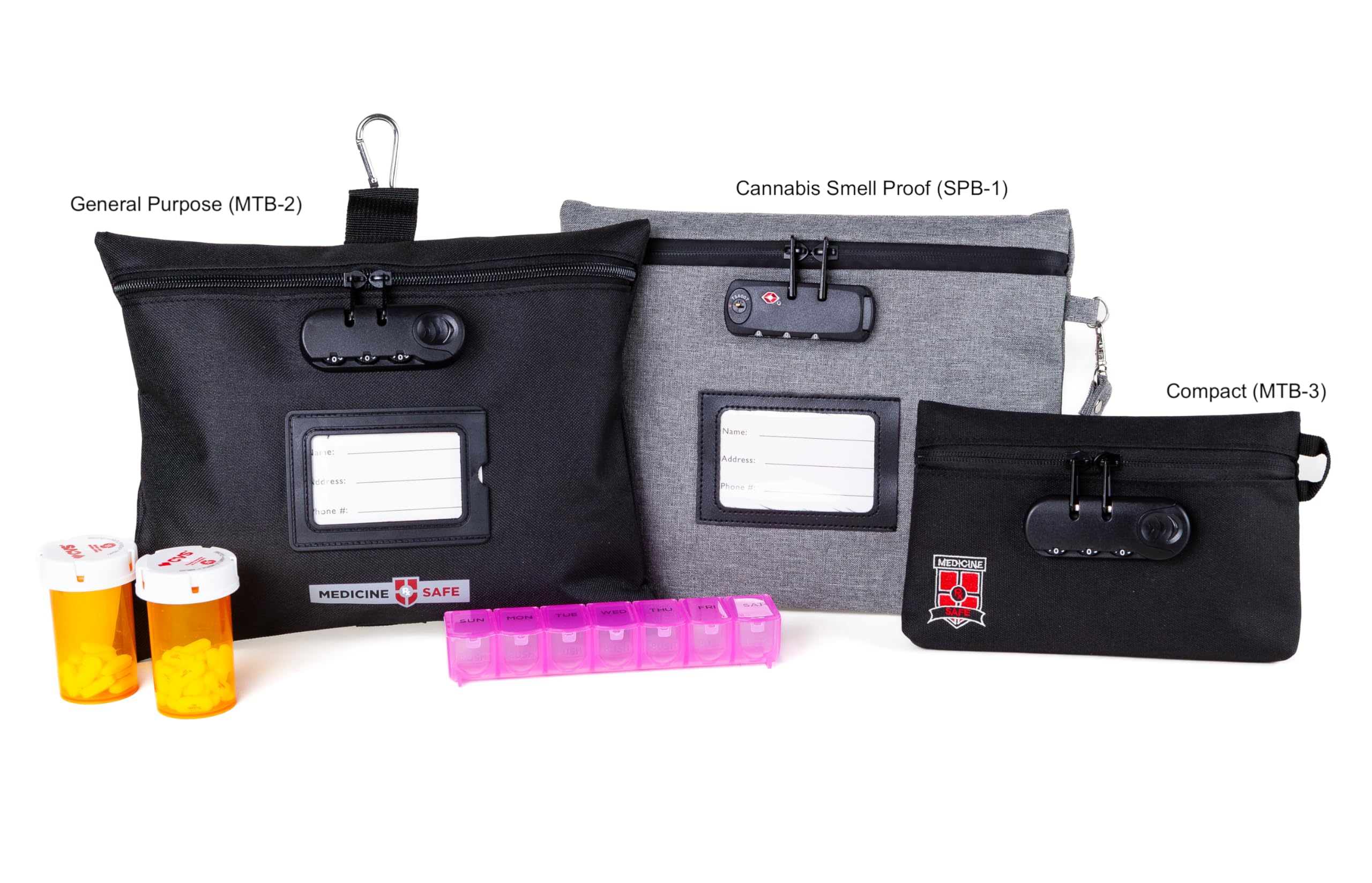MEDICINE RX SAFE, uso-diario-organizacion para transporte discreto.