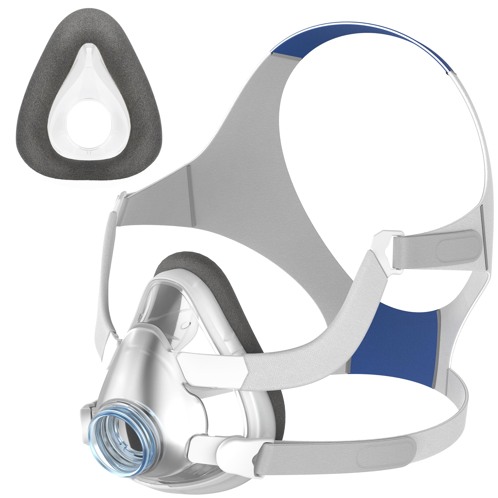 MEDICOLOR AirTouch F20 Small: cojín de espuma suave y resistencia a manchas para ajuste cómodo.