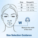 MEDICOLOR almohadilla nasal ajuste-confort para un ajuste seguro durante el sueño.