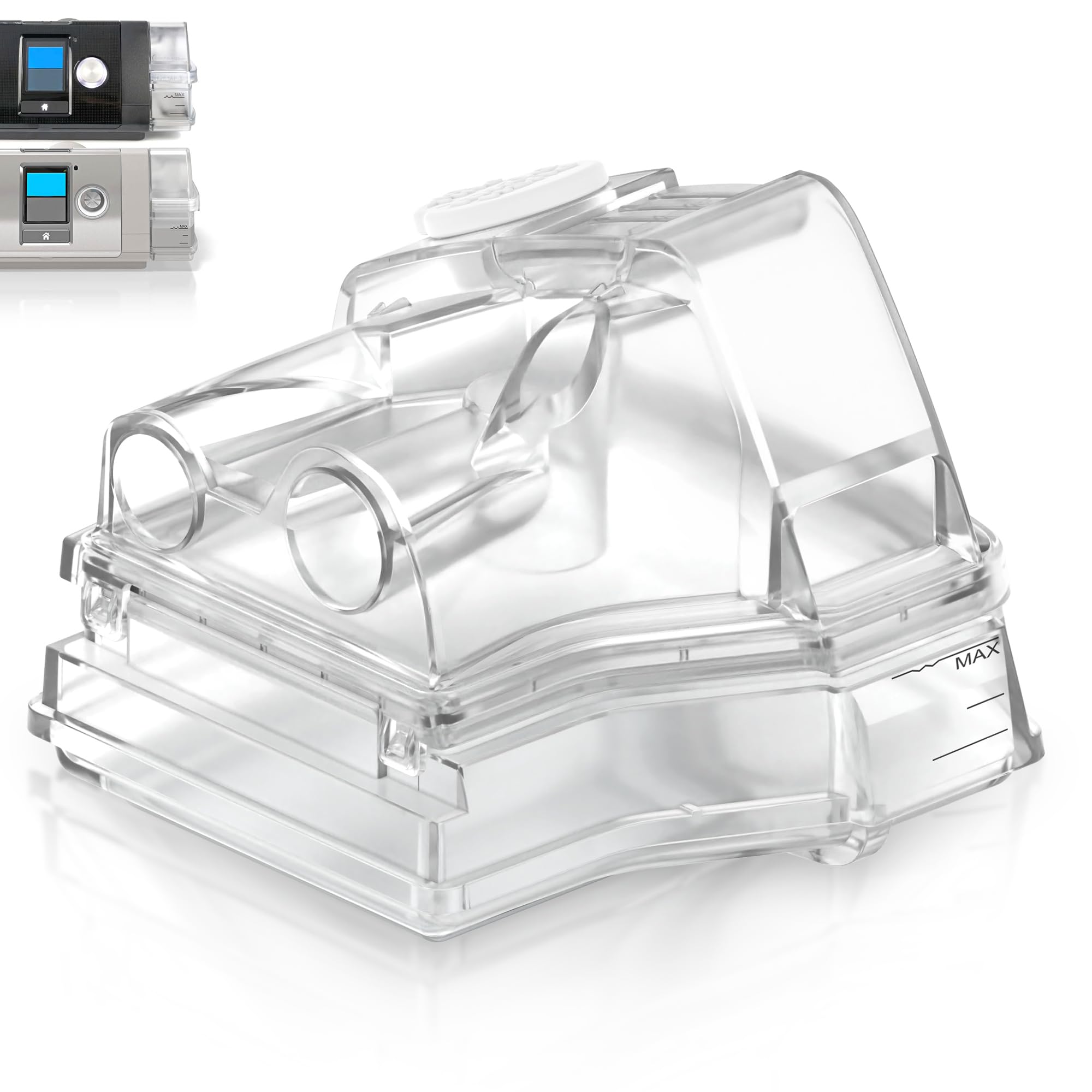 MEDICOLOR cámara-agua-airsense-10-380ml, humidificación estable para noches tranquilas.