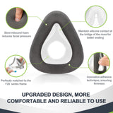 Conjunto doble de almohadillas Medicolor para F20, recambio práctico.