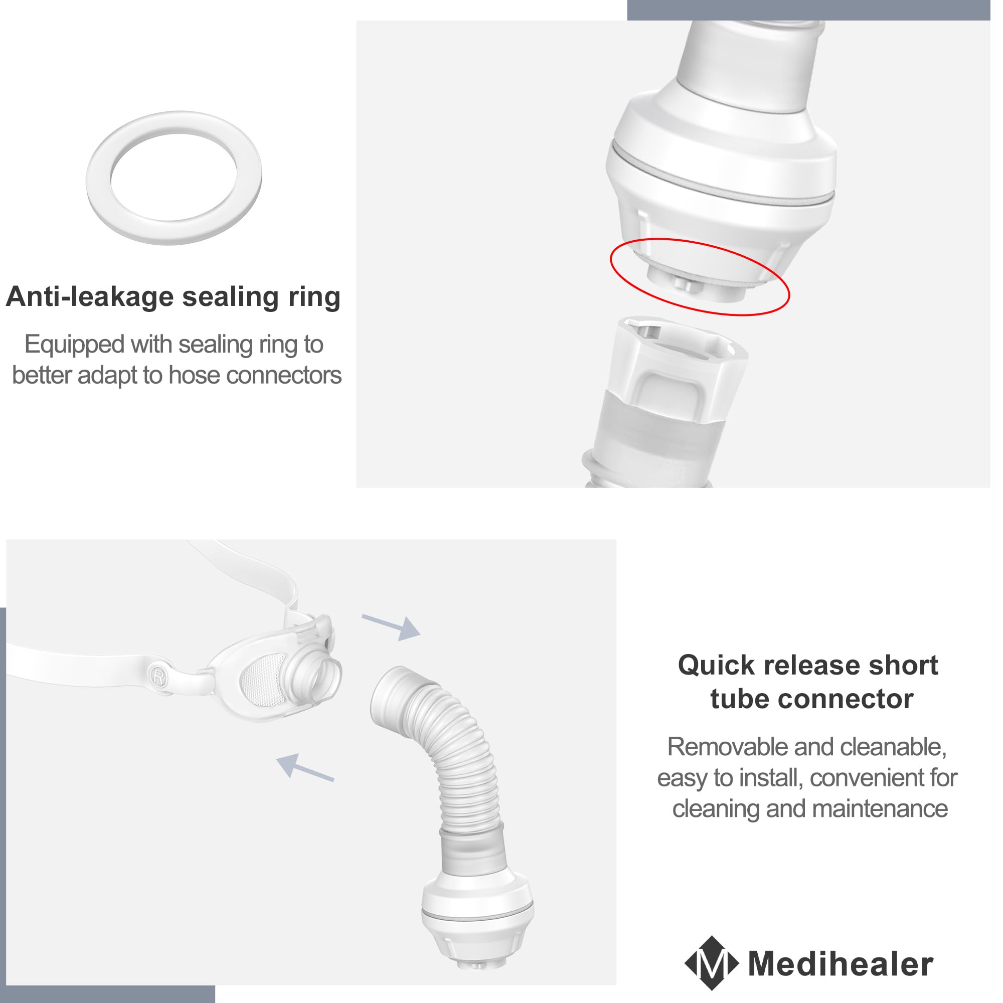 Compatibilidad Medihealer Airfit P10, instalación precisa