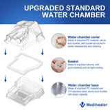 Medihealer cámara de agua AirSense 10 materiales durables para longevidad.