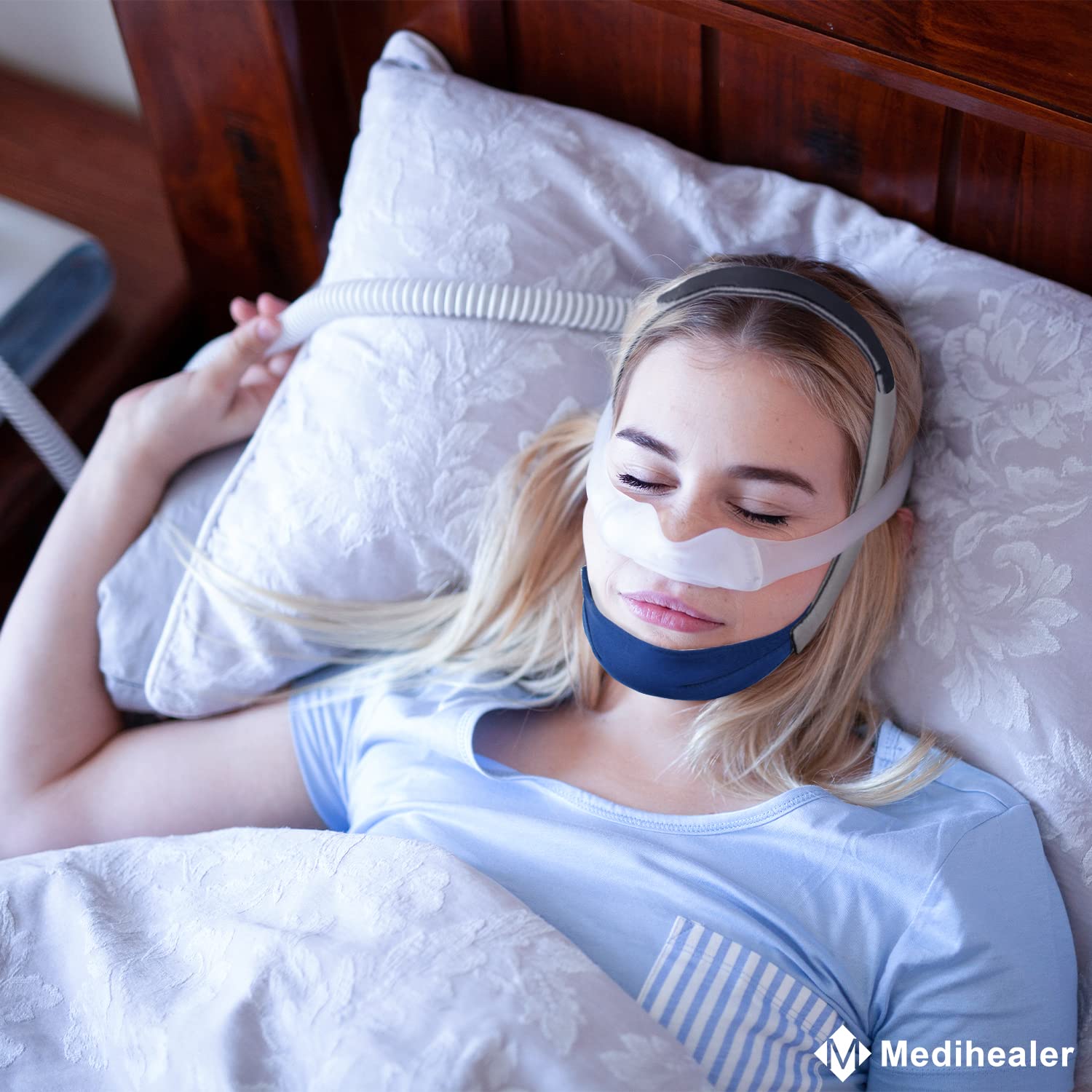 Medihealer confort diario de barbilla para hombres y mujeres