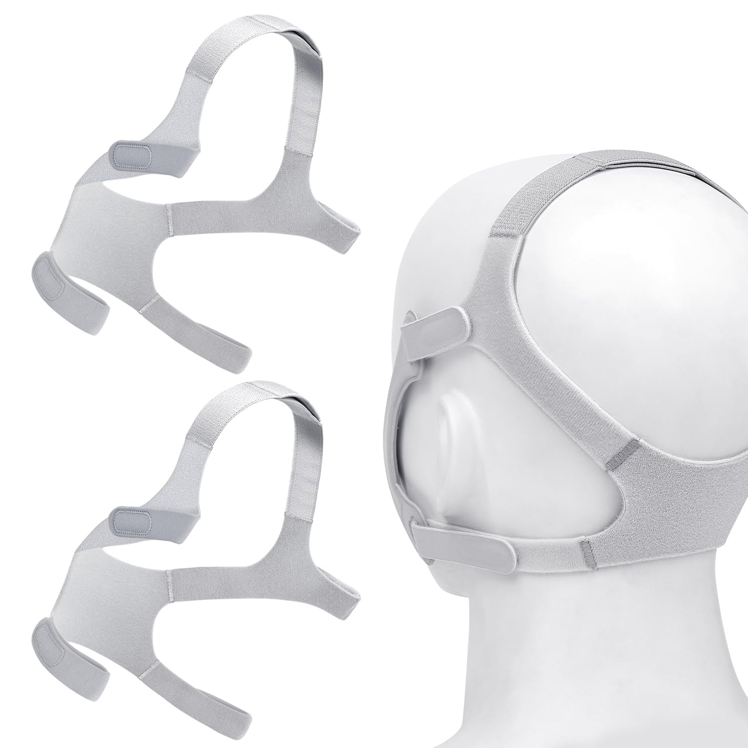 Mediheal correas para CPAP 2pack: ajuste firme para evitar deslizamientos nocturnos