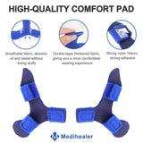Medihealer uso nocturno cómodo en casa con ajuste seguro.