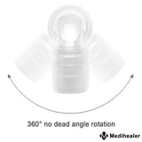 Medihealer prevención de fugas de aire gracias a ajuste preciso.