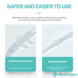 Medihealer tubo nasal suave y cómodo para uso diario sin irritación.