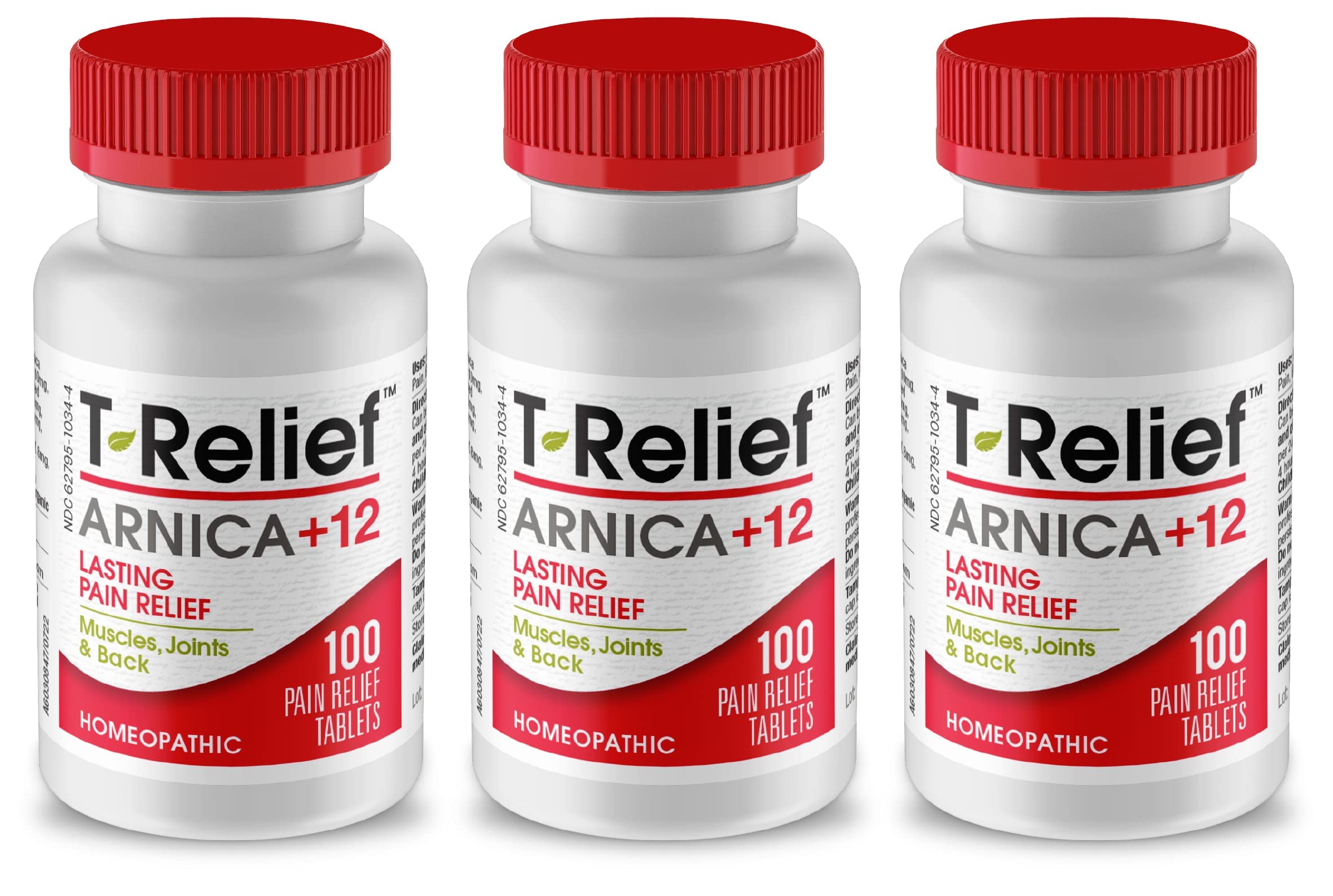 MediNatura T-Relief Arnica tabletas: alivio suave para molestias corporales.