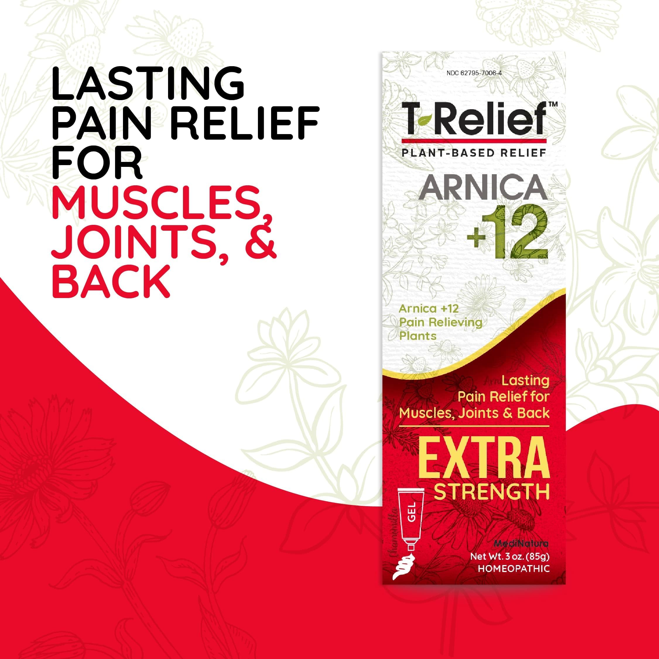 MediNatura T-Relief Arnica: aplicación en espalda para alivio puntual de molestias