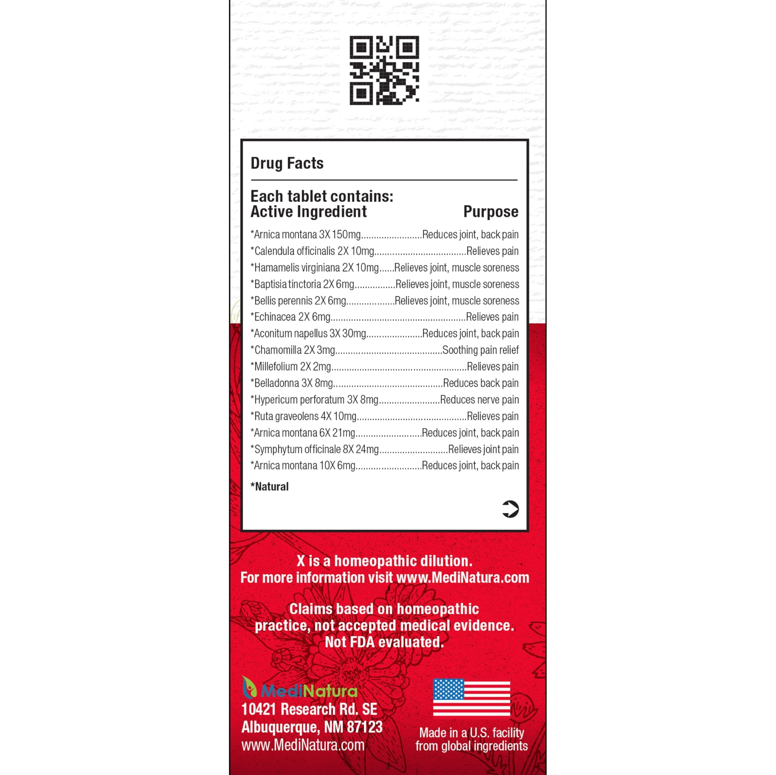 Tabletas MediNatura T-Relief disolviéndose con rapidez