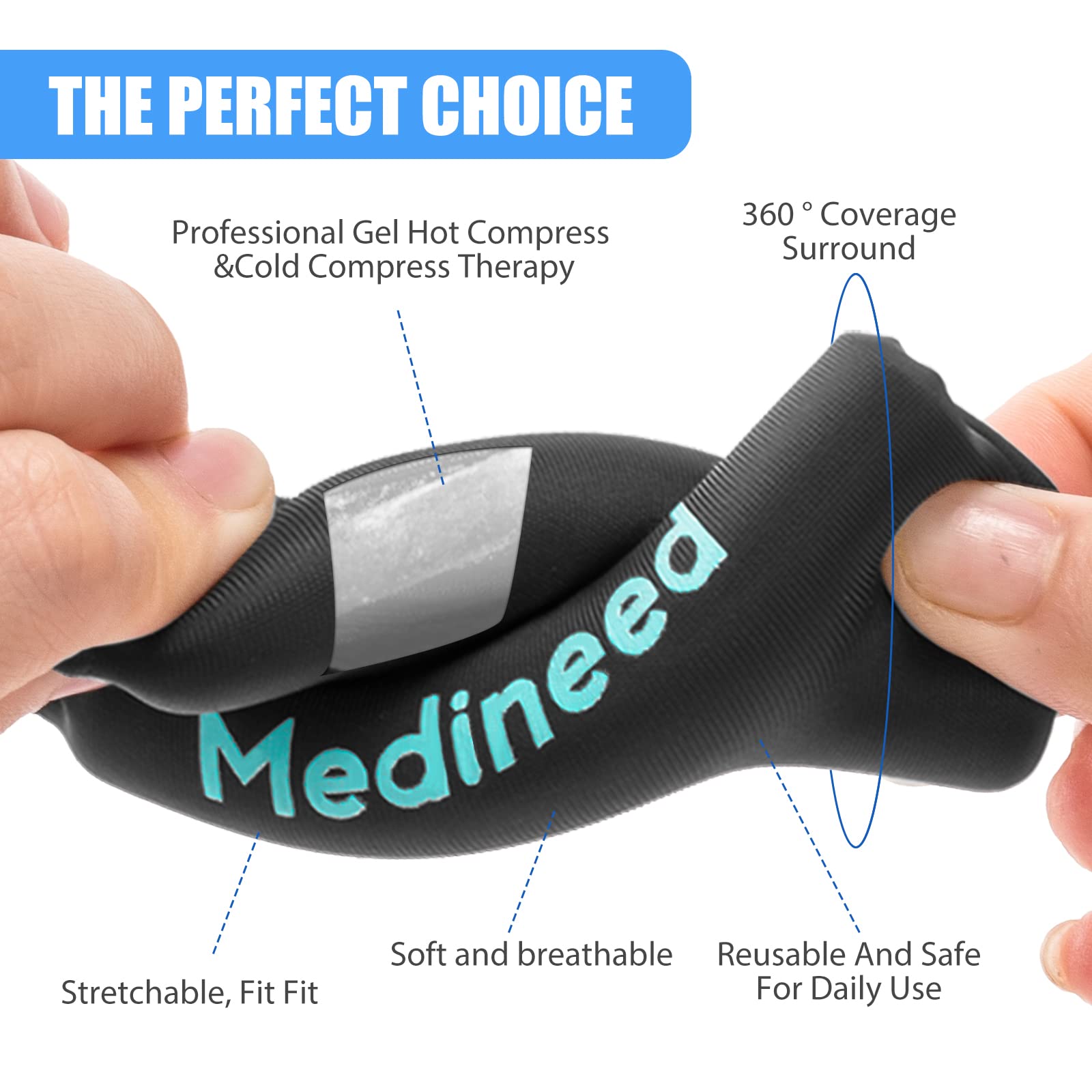 Medineed material gel avanzado, flexibilidad duradera tras congelar