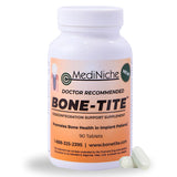 MediNiche Bone-Tite botella frontal para apoyo nutricional en hueso