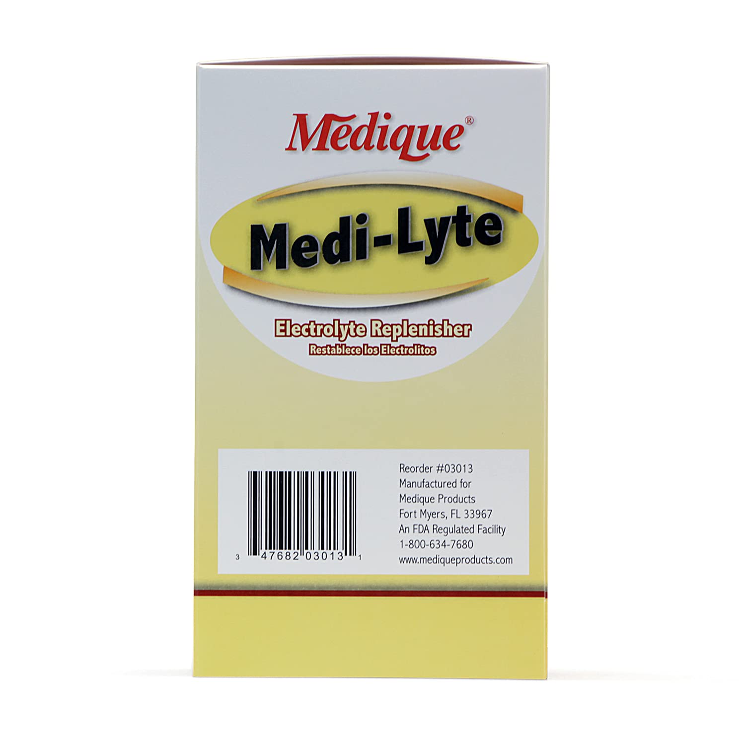 Medique Medi-Lyte embalaje de primeros auxilios