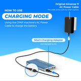 Medistrom Pilot-24 Lite: cable de alimentación para Pilot-24 Lite, fuente continua.